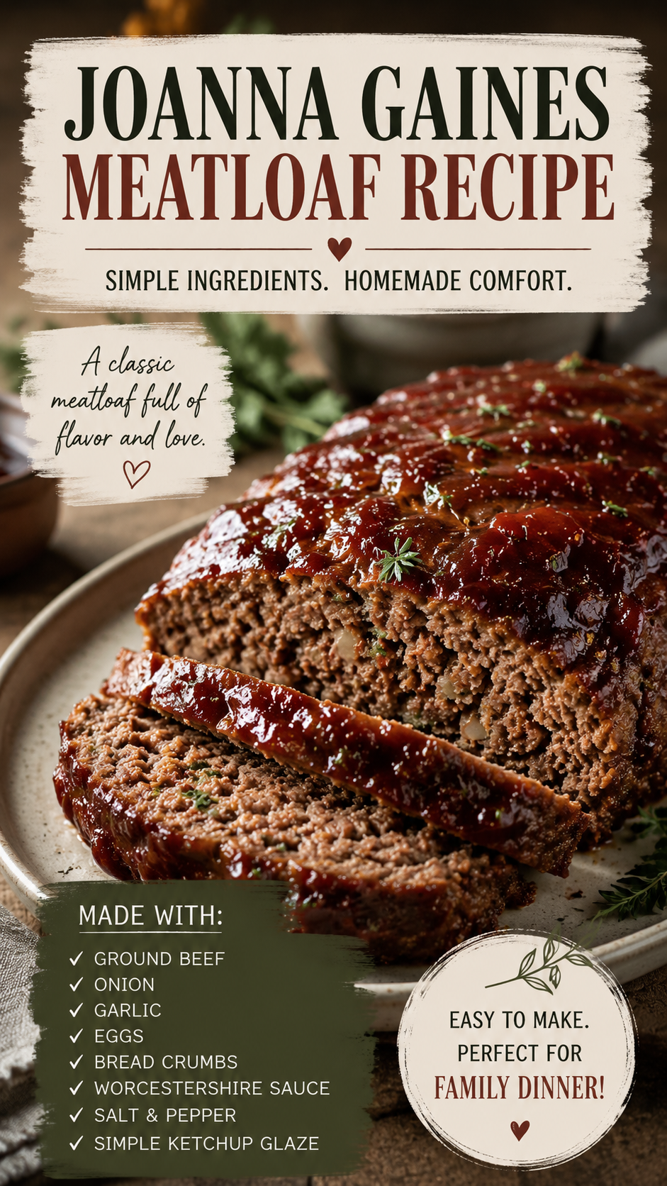 Joanna Gaines Meatloaf Recipe