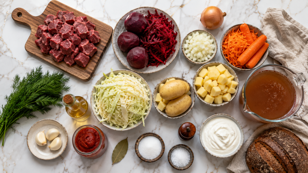 Borscht Soup Recipe
