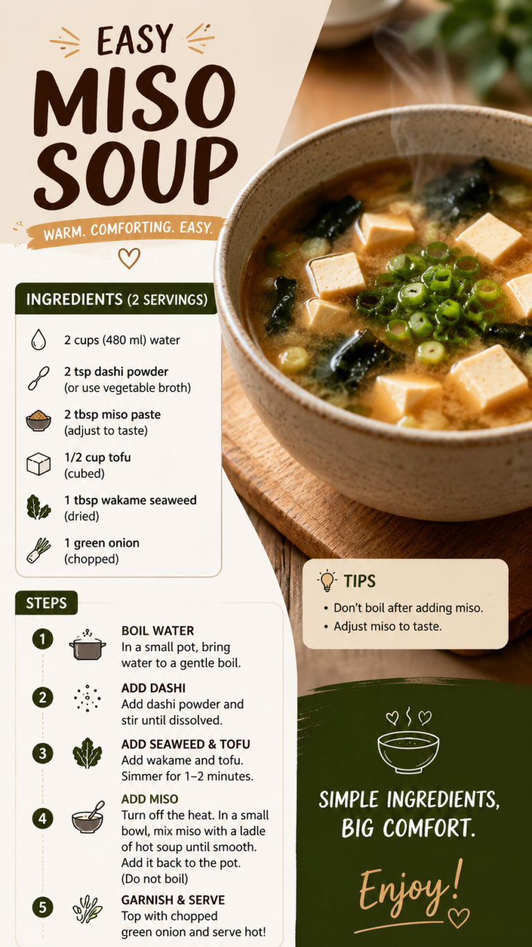 Easiest Miso Soup Recipe